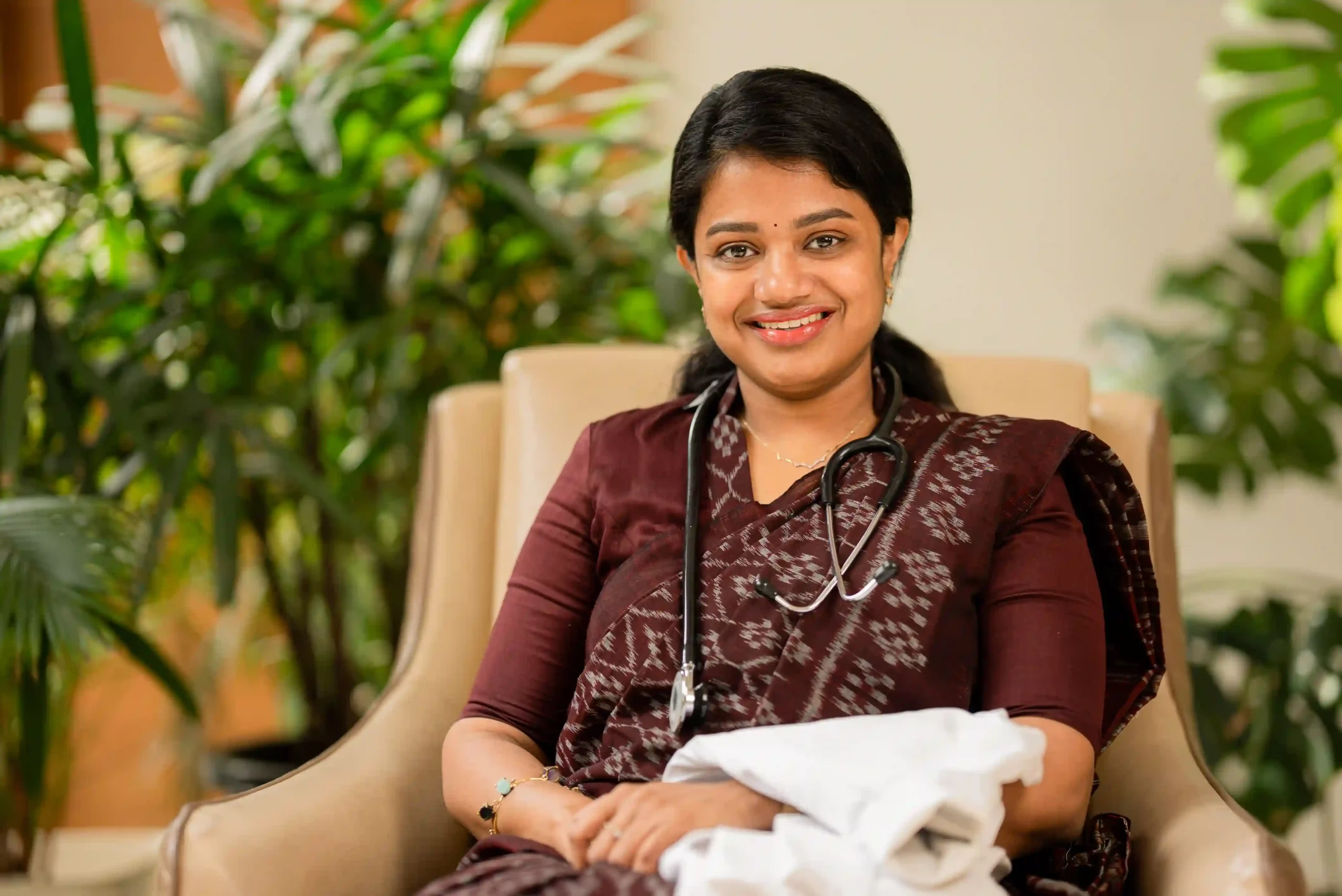 Dr. Shree Aarthi, Consultant Psychiatrist at a rehabilitation centre in India, Abhasa